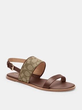 Harley Sandal In Signature Jacquard